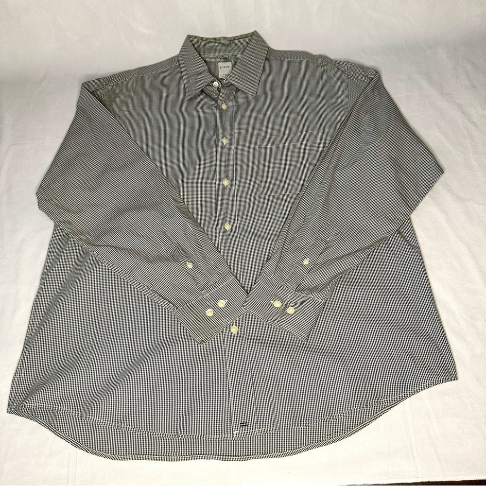 Vintage J. Crew 100% Cotton Button Down, Large